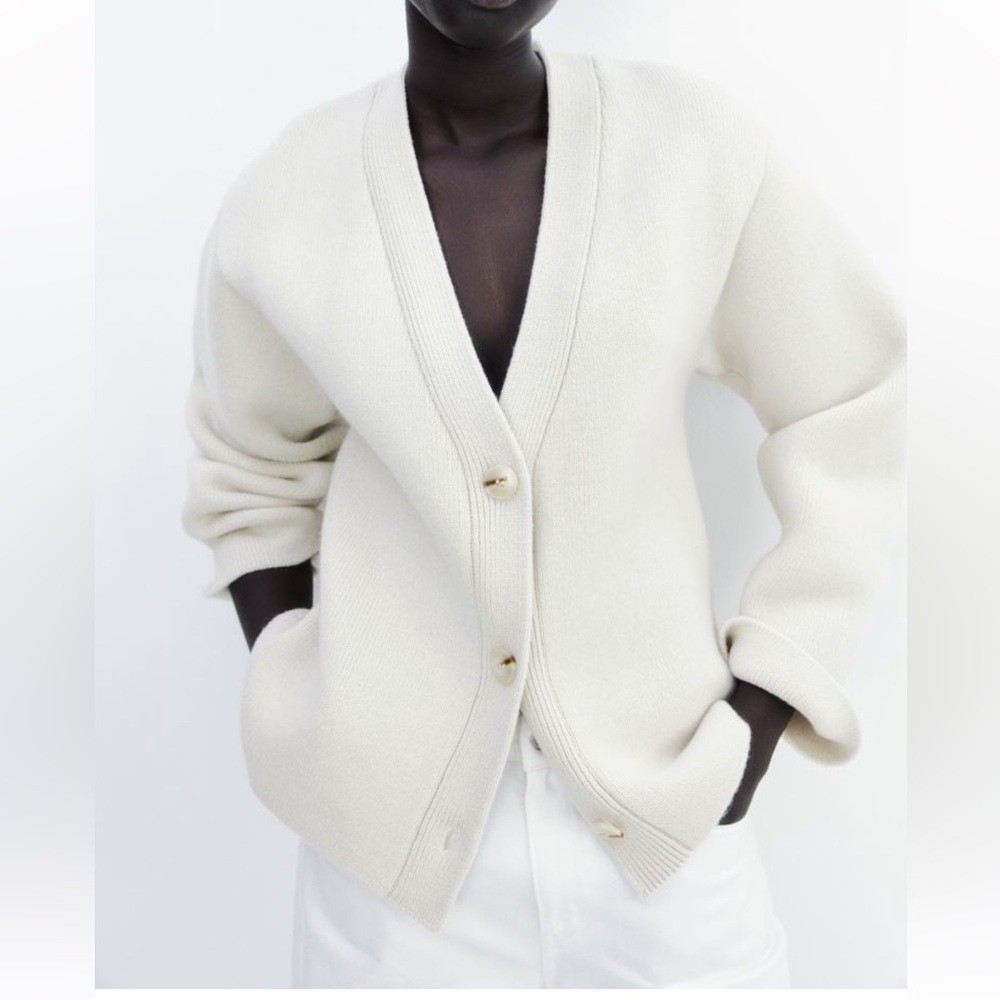 H&M wool blend cardigan new with tag
